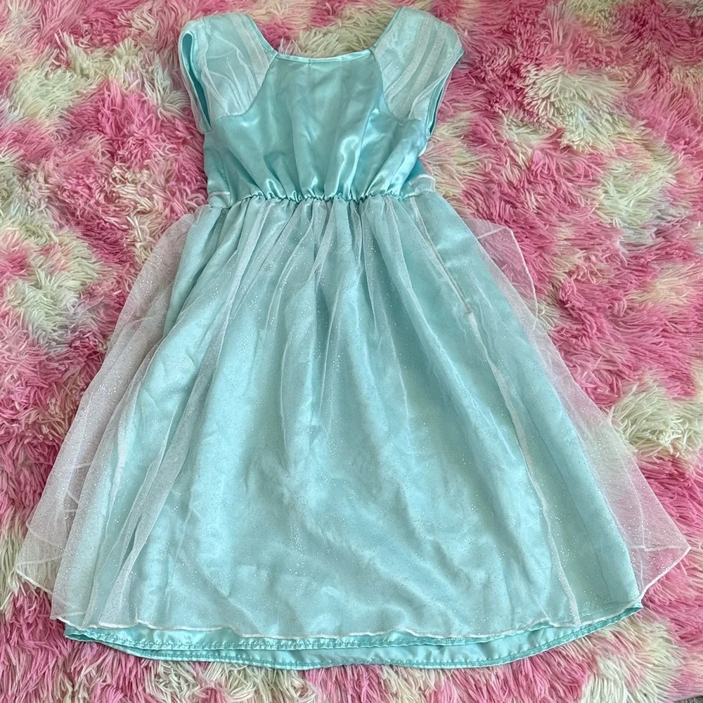 Disney Blue and White Kids Costume Dress